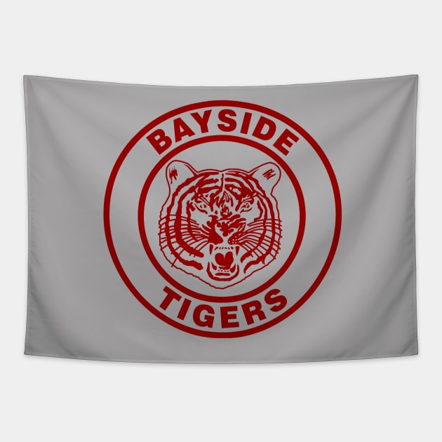 Bayside Tigers Tapestry by zurcnami