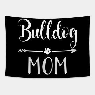 English French American Bulldog Mom Tapestry