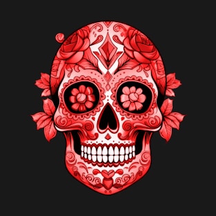 Cinco de Mayo Day Of the Dead Sugar Skull T-Shirt