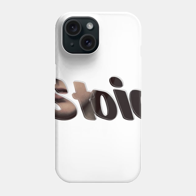 Stoic Phone Case by afternoontees