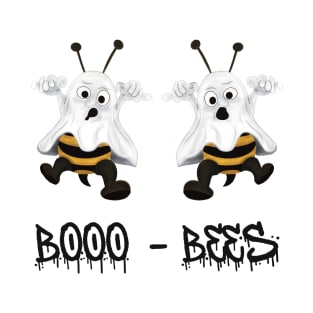 Booo Bees - Halloween Cute Ghost Bees T-Shirt