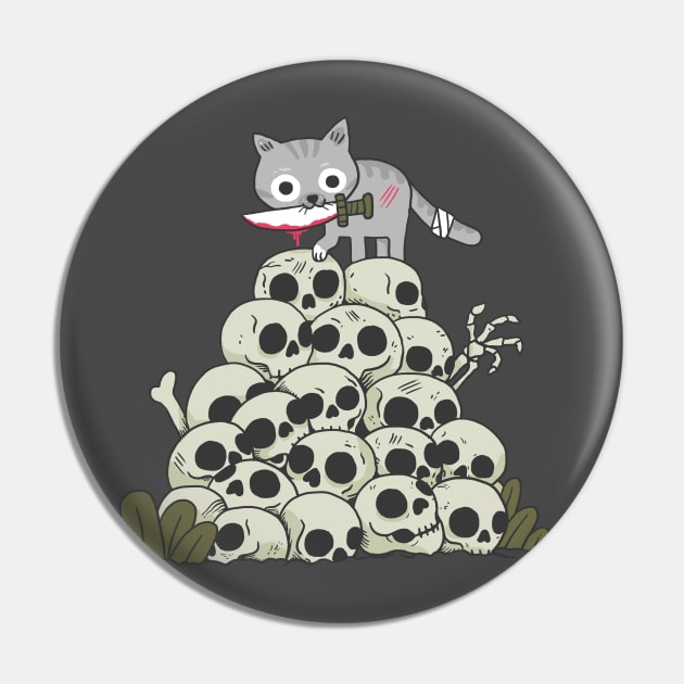 Killer Cat Pin by ppmid