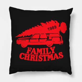 Family Christmas Pillow