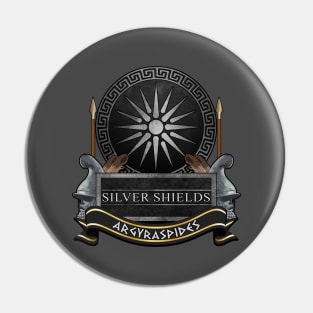 Silver Shields Argyraspides - Elite Macedonian and Seleucid Warriors - Hellenic Warfare Pin