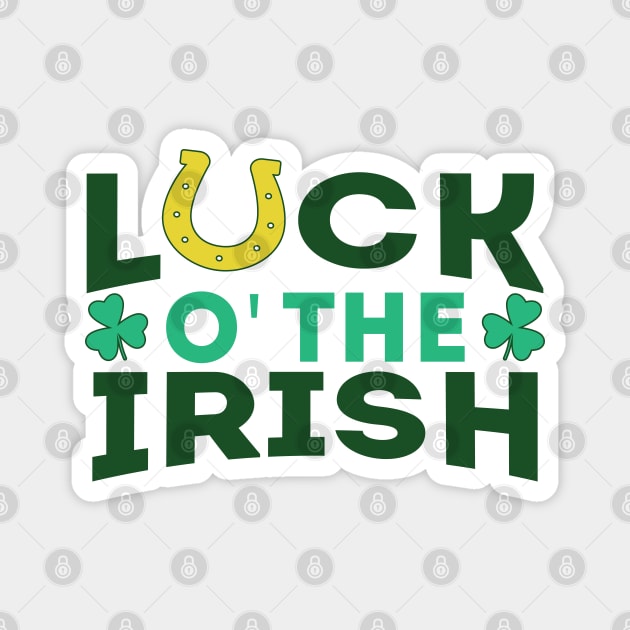Luck O' The Irish Magnet by ColoredRatioDesign