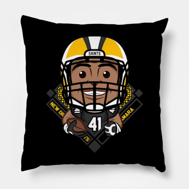 Alvin Kamara Pillow by Mudahan Muncul 2022