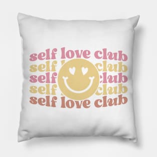 self love club Pillow