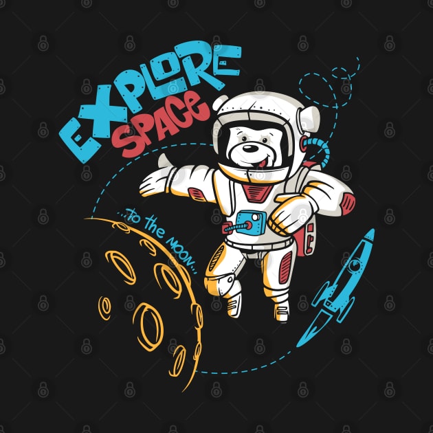 Teddy Bear Astronaut by Mako Design 