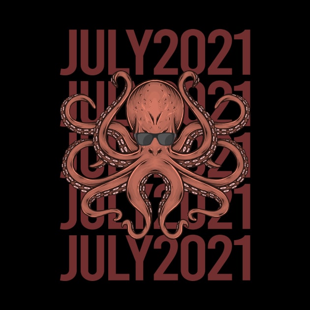 Funny Octopus - July 2021 by songuk