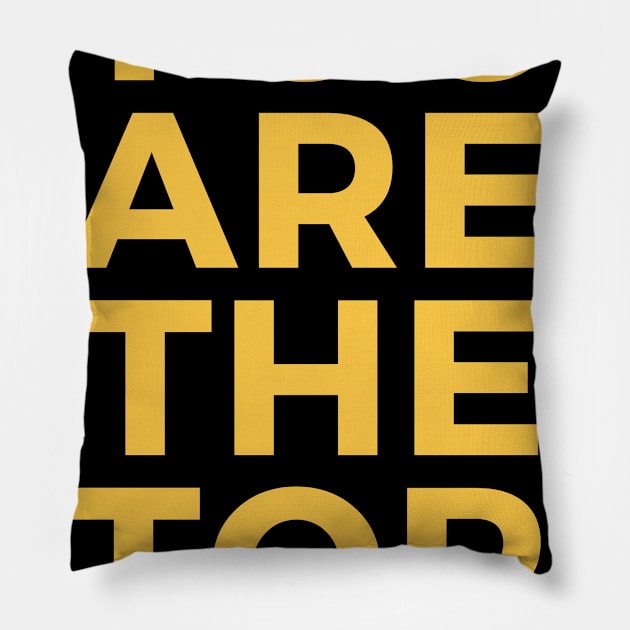 You Are the Story (Original edition) Pillow by BraveMaker