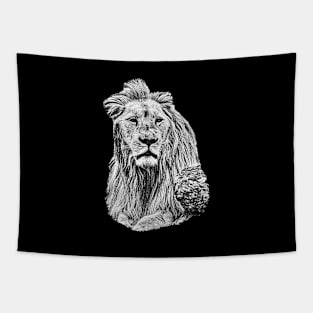 White lion Tapestry