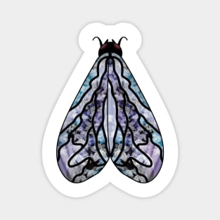 Purple moth Magnet