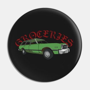 Groceries - Gangster Station Wagon Pin