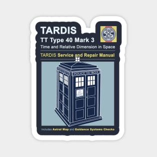 TARDIS Repair Manual Magnet