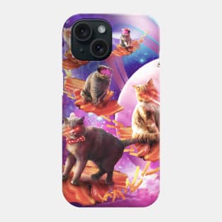 Bacon Galaxy Laser Cat - Space Bacon Cats Phone Case