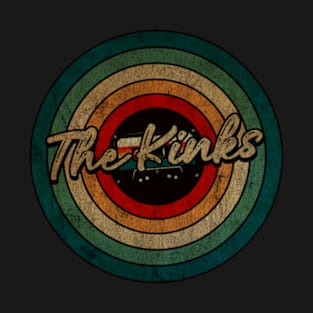 The Kinks-   Vintage Circle kaset T-Shirt