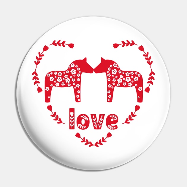 Valentines heart love Pin by Springer Farm