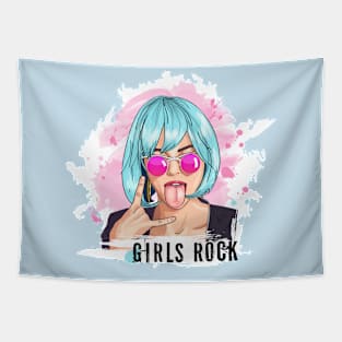 Girls power Tapestry