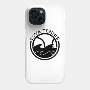 CoVA Tennis - Coastal Virginia Tennis Ball and Beach Waves Logo Design Phone Case