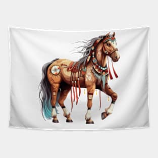 Native American Horse Tapestry