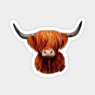 Scottish Highland Cow Magnet