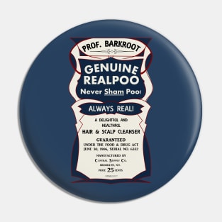 Use "REALPOO" not SHAM POO! Pin