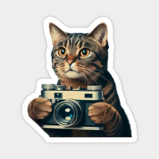Snap Cat Magnet