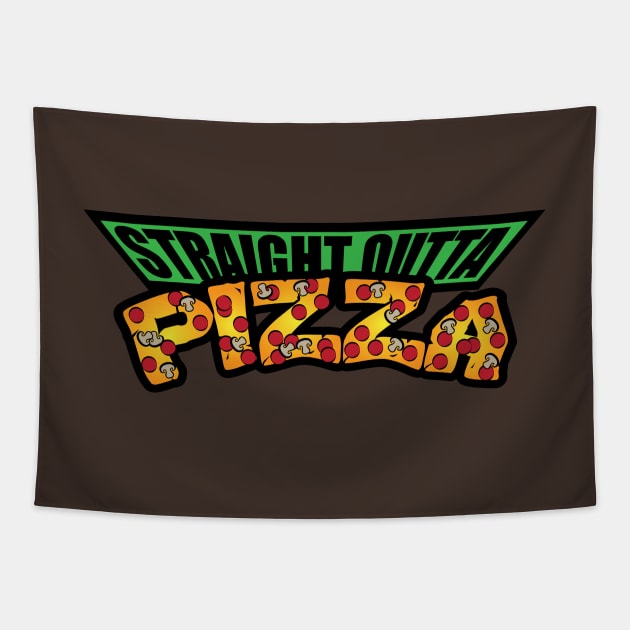 TMNT is out of PIZZA! Tapestry by persephony4