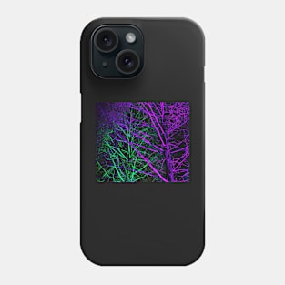 The lighting on the trees Phone Case