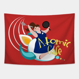 Atomic Cafe Tapestry