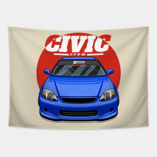 Civic Crew (blue) Tapestry