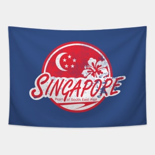 Singapore (distressed) Tapestry