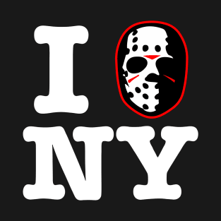 I Hockey Mask New York! T-Shirt