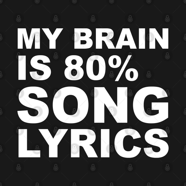 my brain is 80 song lyrics by bisho2412