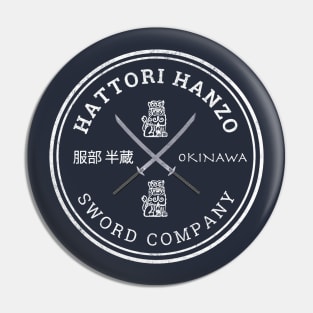 Hattori Hanzo Sword Company Pin