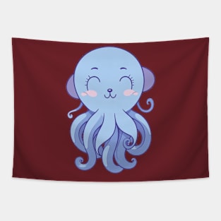 Kawaii Octo Tapestry