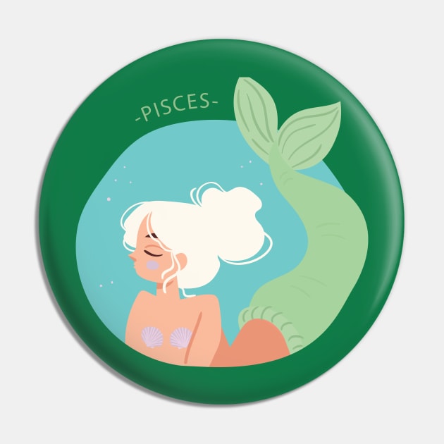 Pisces Pin by gnomeapple