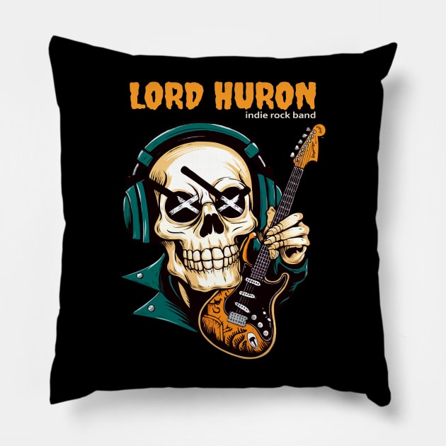 lord huron Pillow by mid century icons