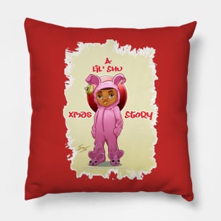 A Lil' Shu Xmas Story T-Shirt Pillow