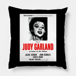 Judy Garland at the Palace (circa 1967) Pillow