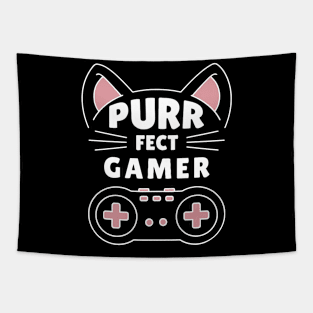 PURR fect gamer Tapestry