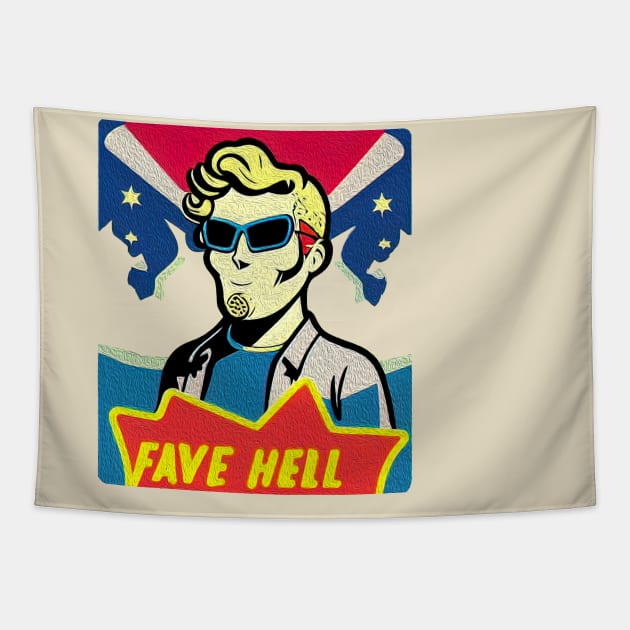favourite hell Tapestry by ANW