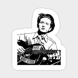 Woody Guthrie - This Machine Kills Fascists Magnet