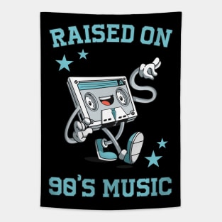 Raised on 90's Music: Funny Retro Cassette Tape Tapestry