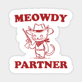 meowdy partner Magnet