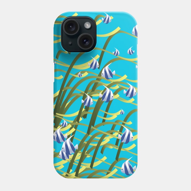 Underwater life Phone Case by Gaspar Avila