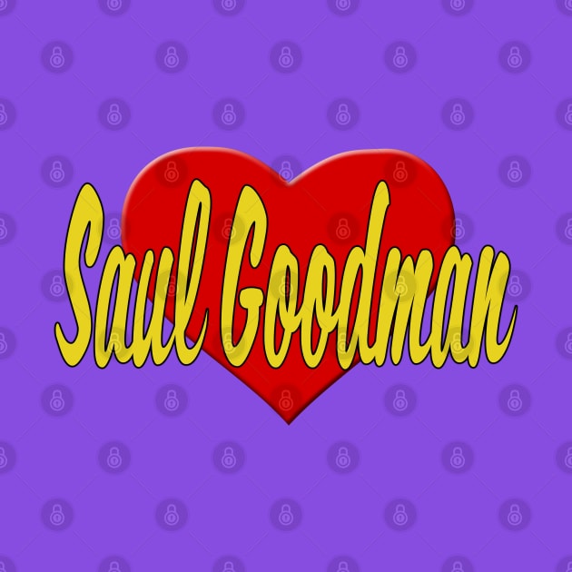 Heart Saul Goodman by snknjak