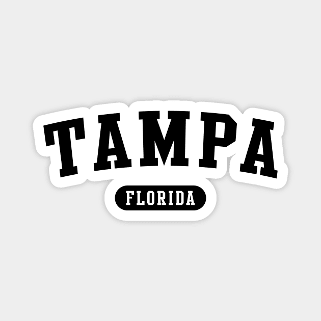 Tampa, FL Magnet by Novel_Designs