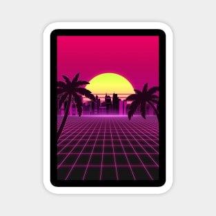 Retro Horizon Magnet