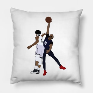 Anthony Davis Dunk on Jarrett Allen Pillow